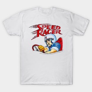 Vintage Go Speed Racer Go Go!!! 80s T-Shirt